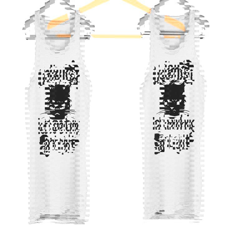 Undiagnosed Butomething Ain't Right タンクトップ