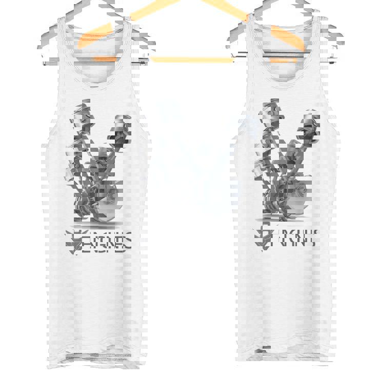 V8 エンジン タンクトップ