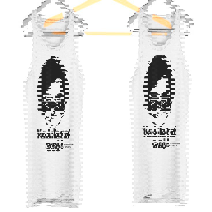 Viva La Libertad Carajo La Libertad Avanza ハビエル・ミレイ タンクトップ