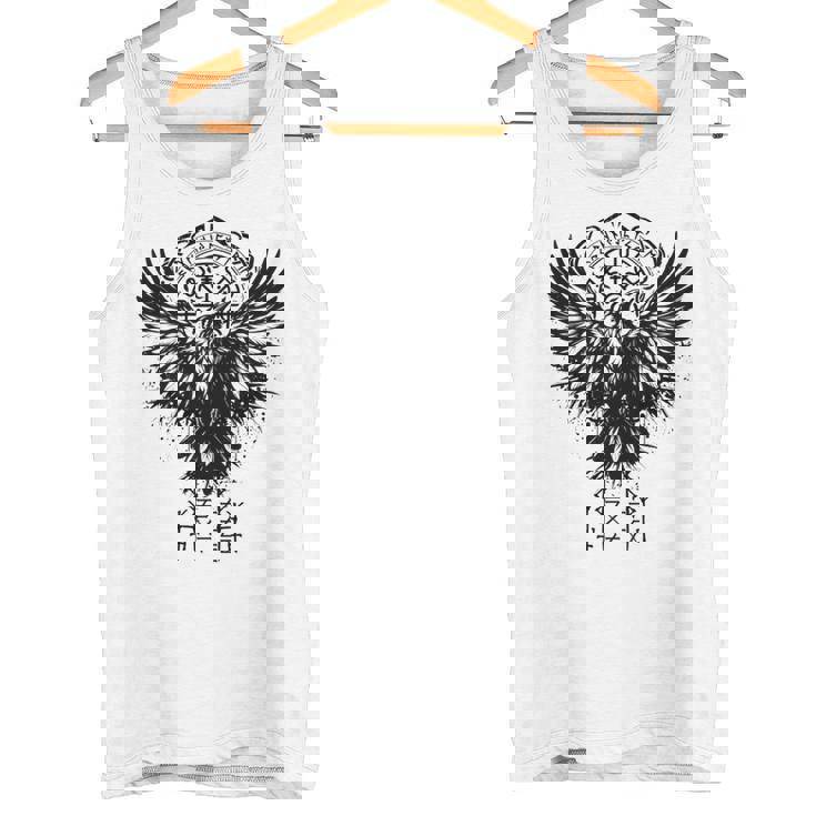 Walhalla Raven Odins ルーンズ ノルディック コンパス バイキング 長袖tシャツ タンクトップ