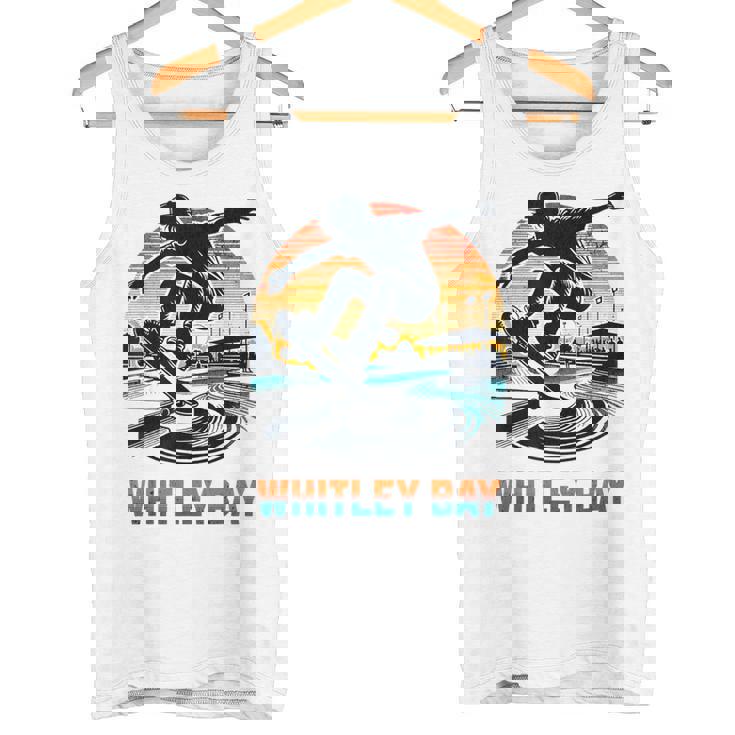 Whitley Baykateboardingグランジ タンクトップ