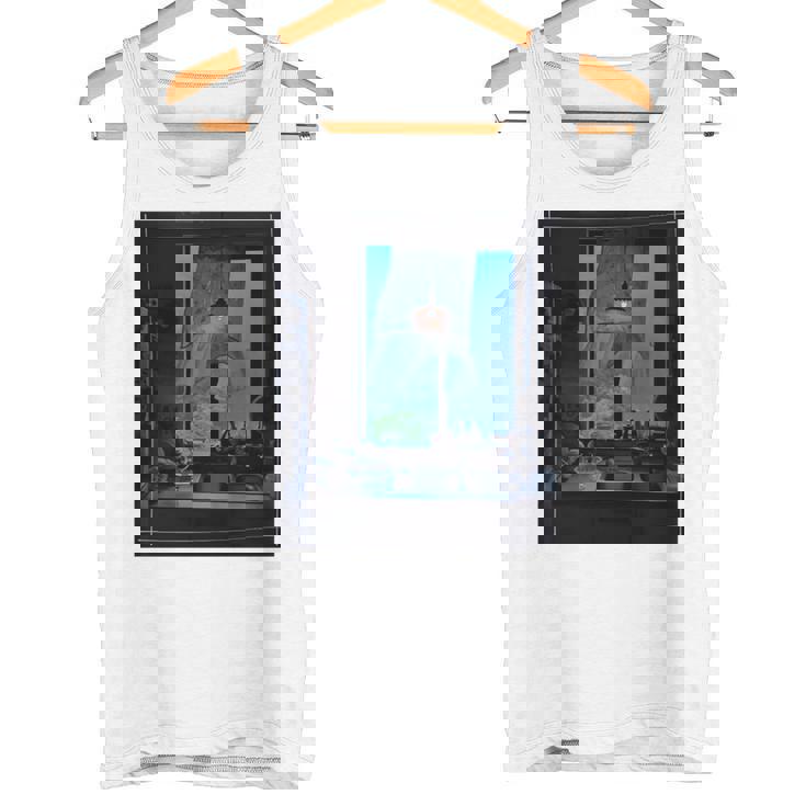 Window Light & Forestiew長袖フォトtシャツ 癒し・インテリア系アート-ユニセックスデザイン 長袖tシャツ タンクトップ