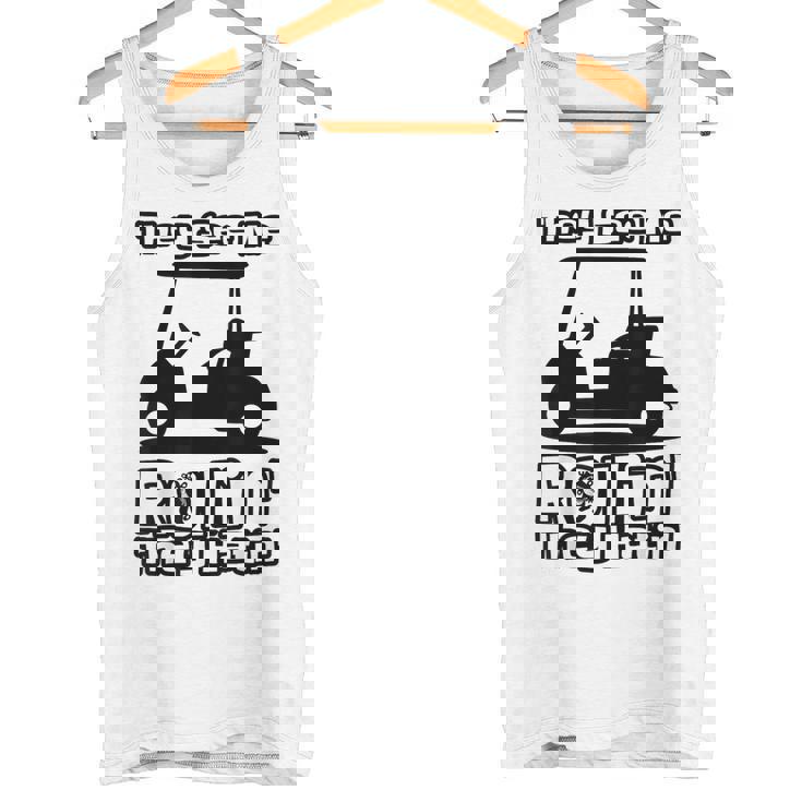 Theyee Me Rollin' They Hatin' & Golf Cart タンクトップ