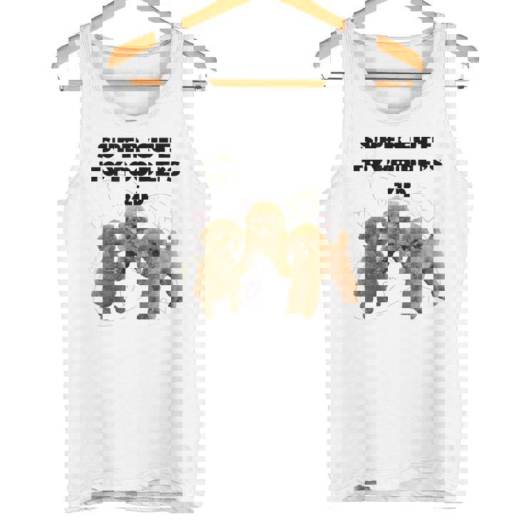 【Super Cute Toypoodles】トイプードル 実写 タンクトップ