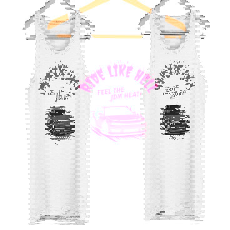 【バックプリント】シルビア 240Sx14 ドリフト ハードチューン 悪魔 死神 骸骨 ドクロ 走り 峠 タンクトップ