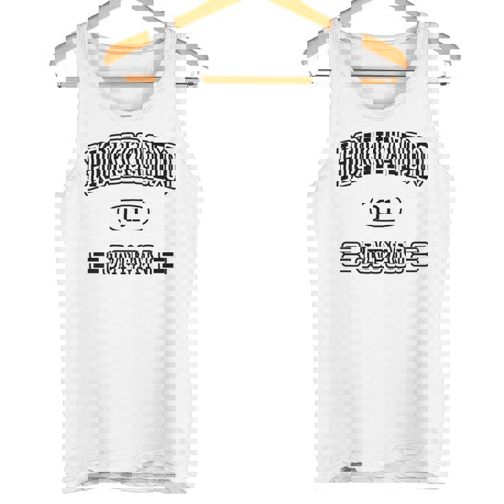 【バックプリント・背中側】北海道 Hokkaido【ユニフォーム風】Jimo-T ジモティ お土産 面白い タンクトップ