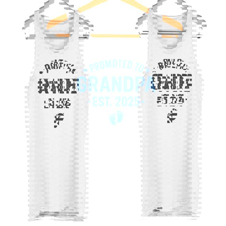 おじいちゃんに昇進 2025 もうすぐ、初めての祖父 タンクトップ