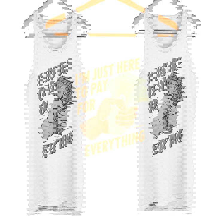 おもしろいママとパパが払うもの全部払うためにここに来たんだ タンクトップ