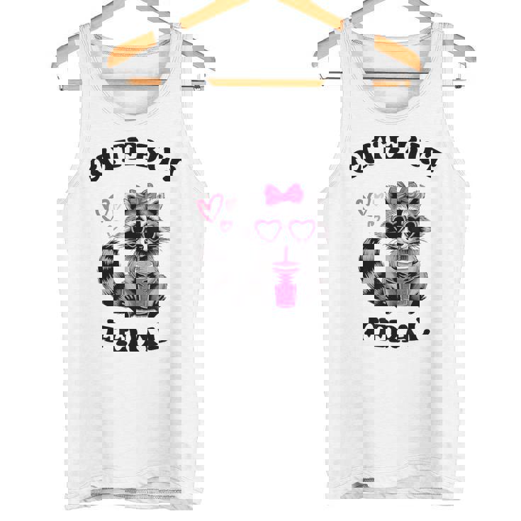 かわいいけれど、野生の面白いラコン。 タンクトップ