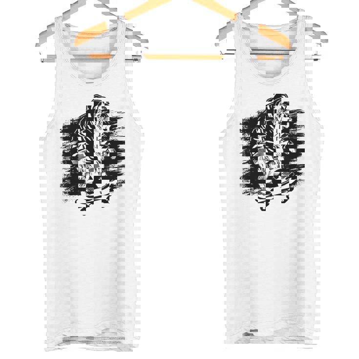 くま スケートボーダー スケートボード スケートボーダー スケートボード タンクトップ