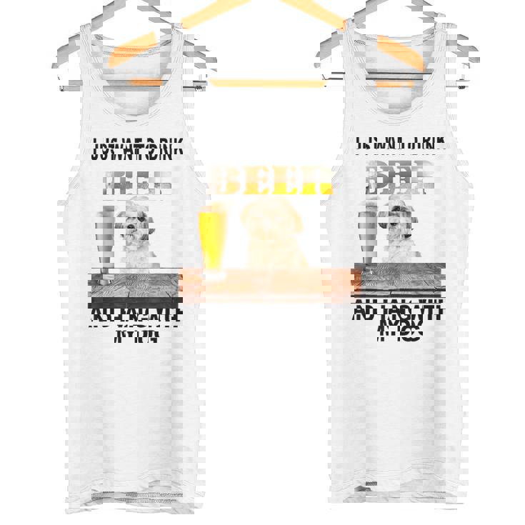 ただビール飲みたい&吊るしw おれのシーズーー タンクトップ