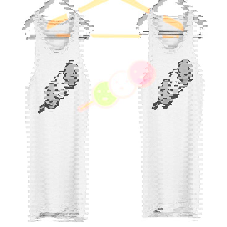 だんご 団子 和菓子 花見団子 三色団子 三兄弟 だんご好き かわいい おもしろ タンクトップ