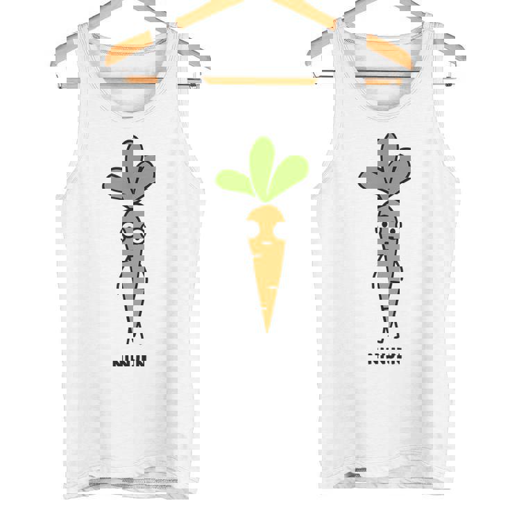 にんじん 人参 顔 イラスト かわいい おもしろ 簡単 シンプル ゆるい 野菜 タンクトップ