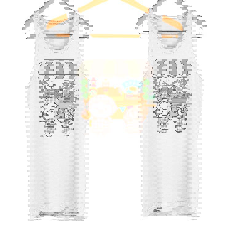 ねこぺん日和 ドーナツワゴン タンクトップ