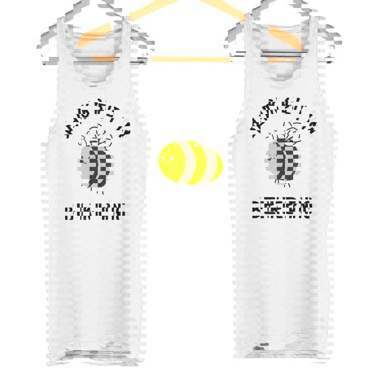 はちみつ養蜂 アイロニックビーキーパーハニー タンクトップ