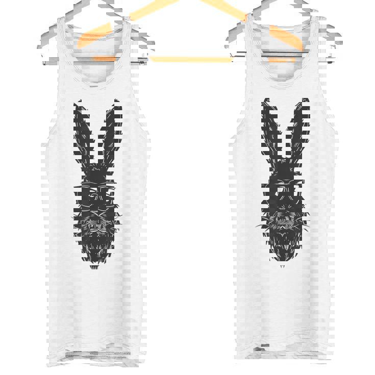 ひげバニーフェイス サングラス付き イースターデー 2024 男性 男の子 子供 タンクトップ