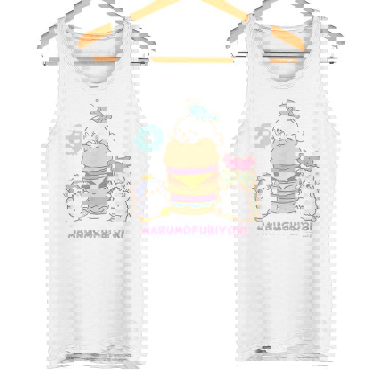 まるもふびより ハンバーガー タンクトップ