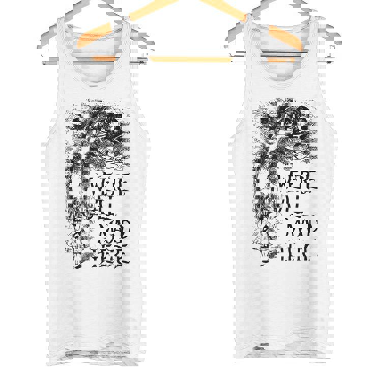 みんな怒ってるよ不思議の国のアリス タンクトップ