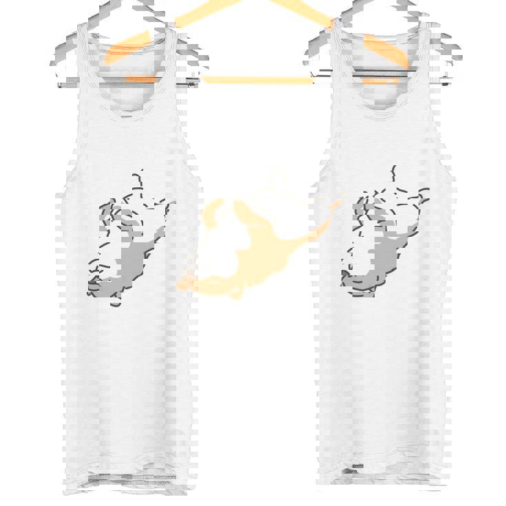 やる気スイッチ故障中 犬 柴犬 犬好き かわいい おもしろ 面白い 長袖tシャツ タンクトップ