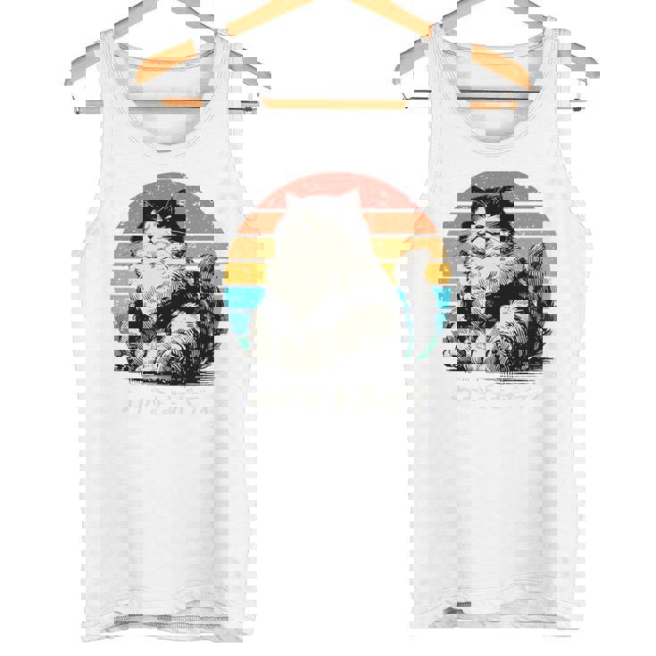 わがままボディ 猫 ねこ 太ったねこ ぽっちゃり ねこ好き かわいい おもしろ 面白い おもろい 手書き レトロ 長袖tシャツ タンクトップ