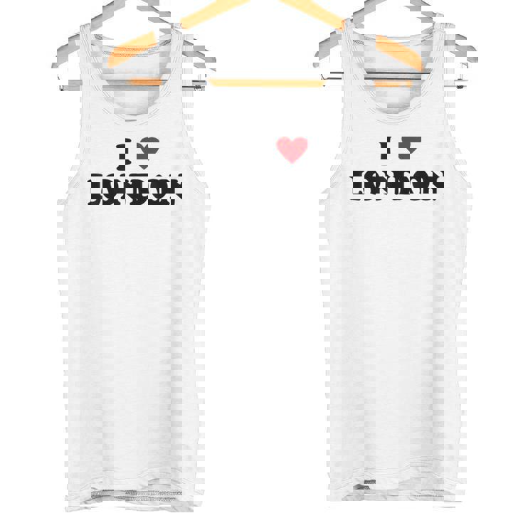 アイハートイギリスシティ-アイラブロンドン タンクトップ