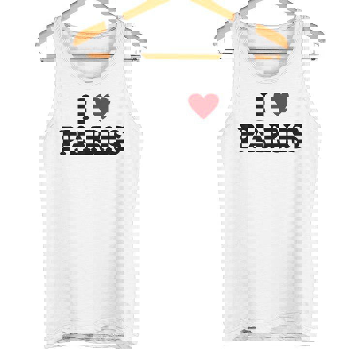 アイハートフランスシティ-アイラブパリ タンクトップ