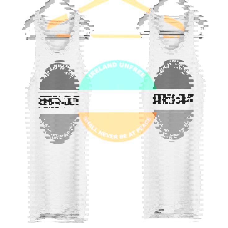 アイルランド外のイギリス軍 アイルランド共和党 タンクトップ