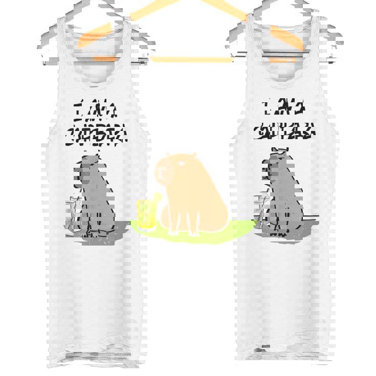 アイ・アム・ア・カイピバラ～カイピリーニャ・カクテル好きのカピバラ～ タンクトップ