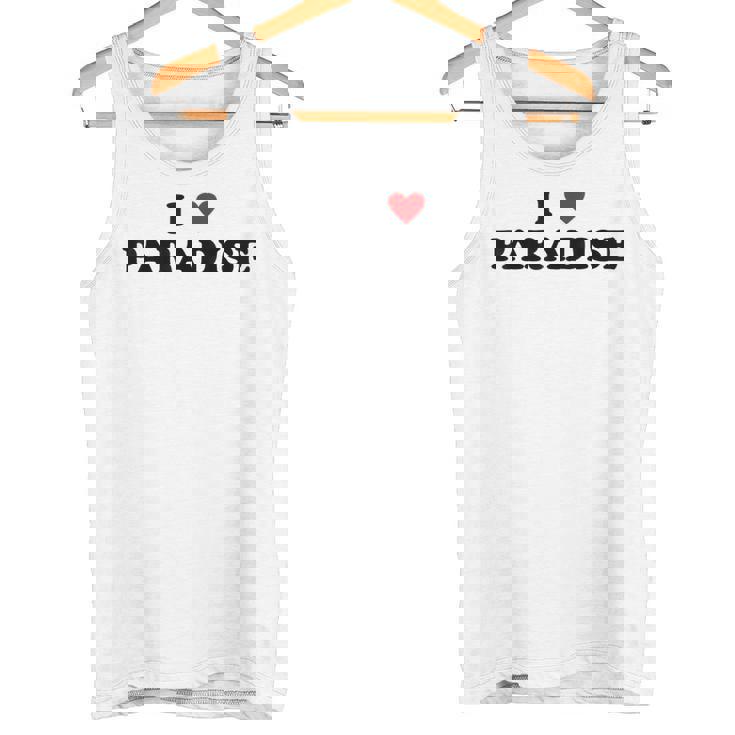 アイ・ハート Usa シティ-アイ・ラブ・パラダイス タンクトップ