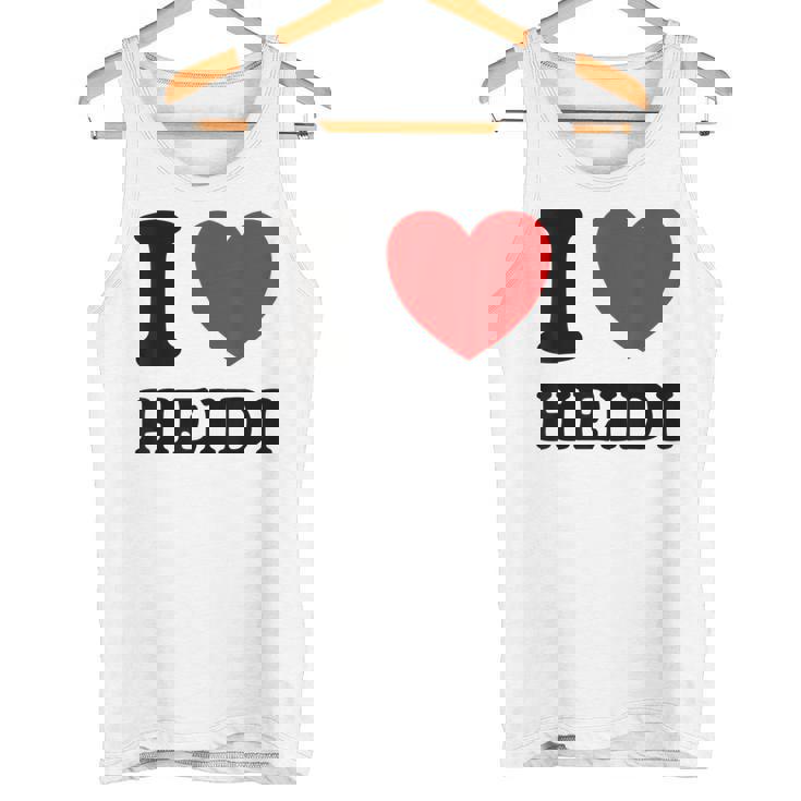 アイ・ラブ・ハイジ タンクトップ