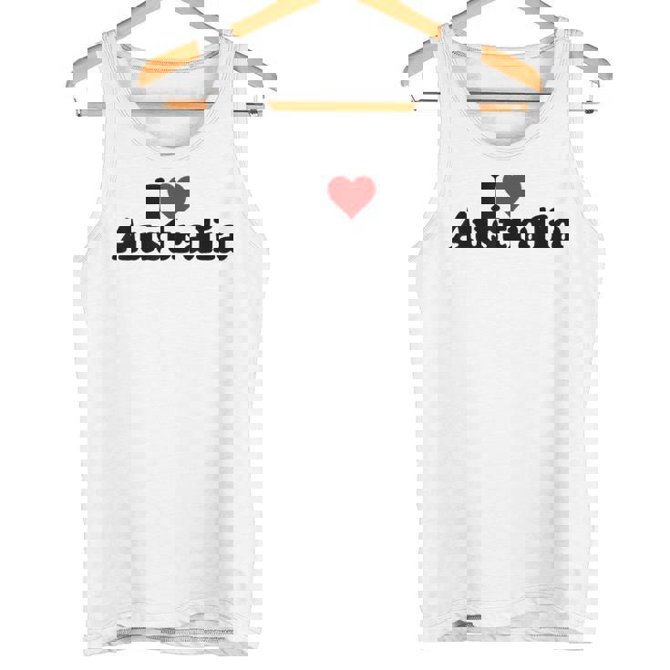 アイ・ラブ・ハート・オーストラリア タンクトップ