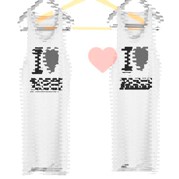 アイ・ラブ・パリ タンクトップ