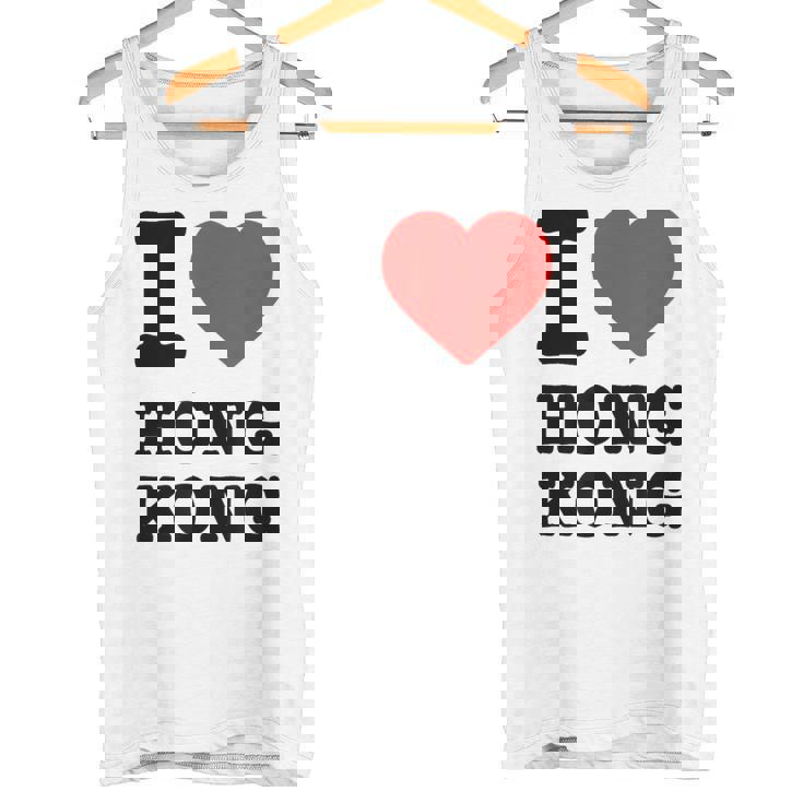 アイ・ラブ・香港 タンクトップ