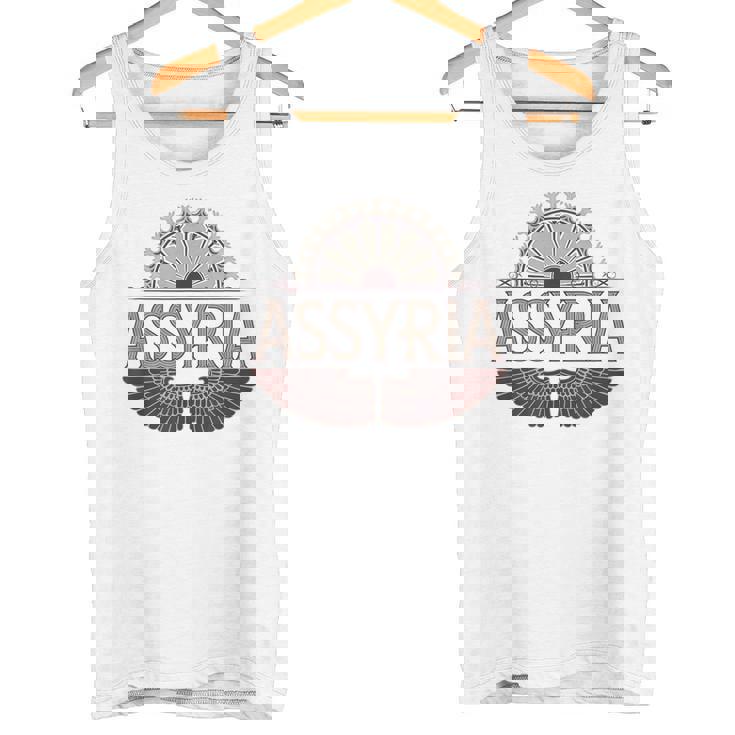 アッシリア 古代アッシリア帝国のシンボル タンクトップ