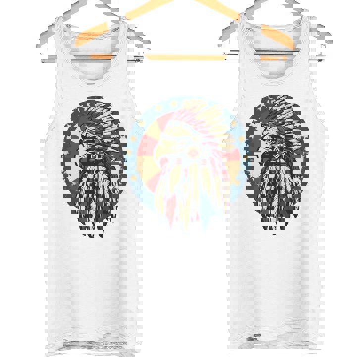 アメリカンイーグル チーフ インディアン ヘッドドレス ネイティブイーグル 長袖tシャツ タンクトップ