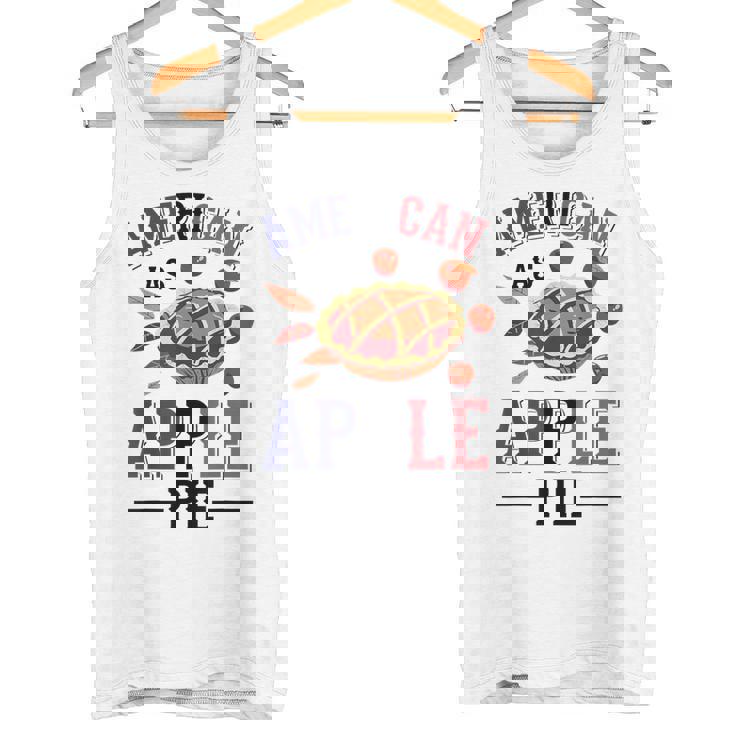 アメリカ国旗-アメリカン・アズ・アップルパイ タンクトップ