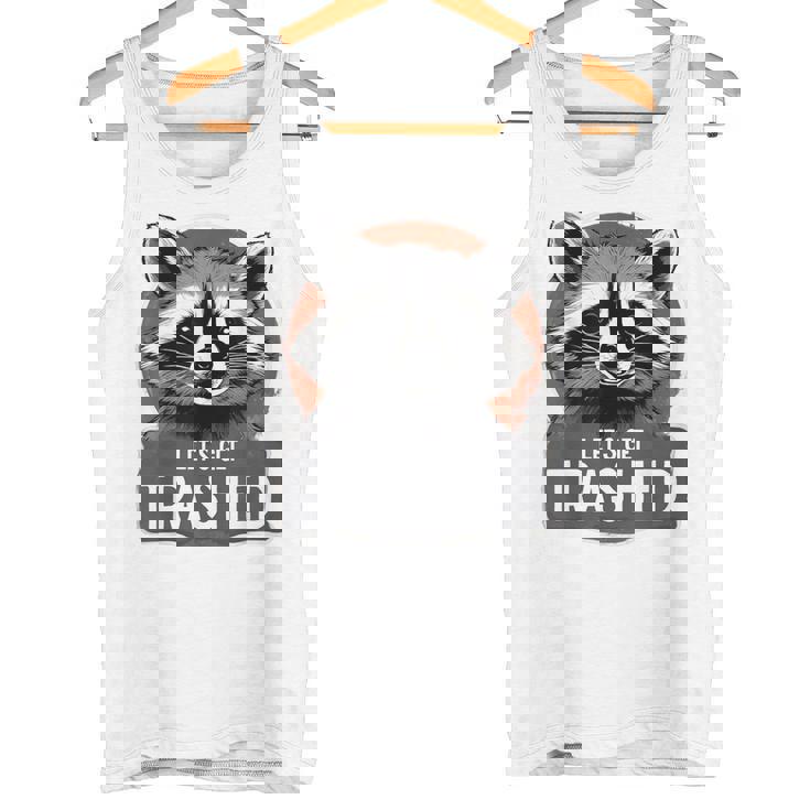 アライグマコスチュームtシャツ グルービー Let's Get Trashed タンクトップ