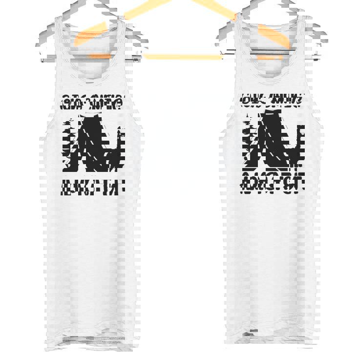 アルパカ キャンプ 恋人 テント キャンパー 行楽 キャンプ アルパカ 長袖tシャツ タンクトップ