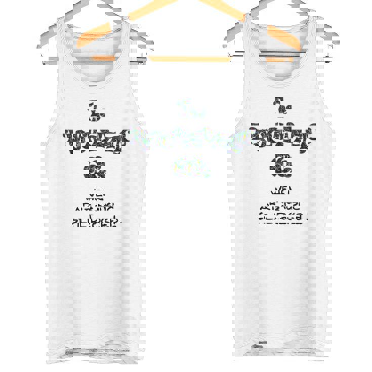 アートと音楽がまだ揺るがしていた1960年代のサイケデリックな60年代 タンクトップ