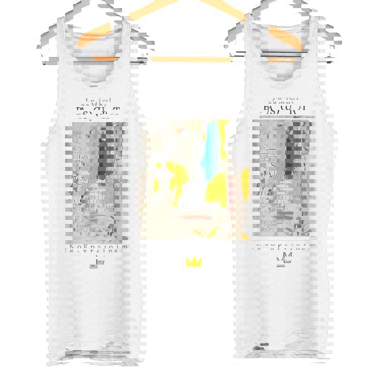 アーバン、ストリートウェア、グラフィック、バスキア、アート、抽象 タンクトップ