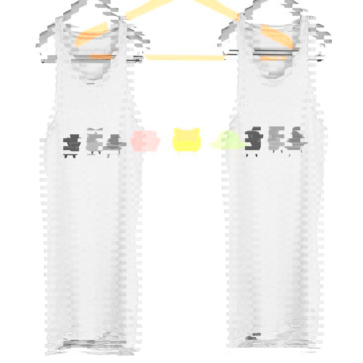 アームチェア哲学者 表面的な理論家 長袖tシャツ タンクトップ