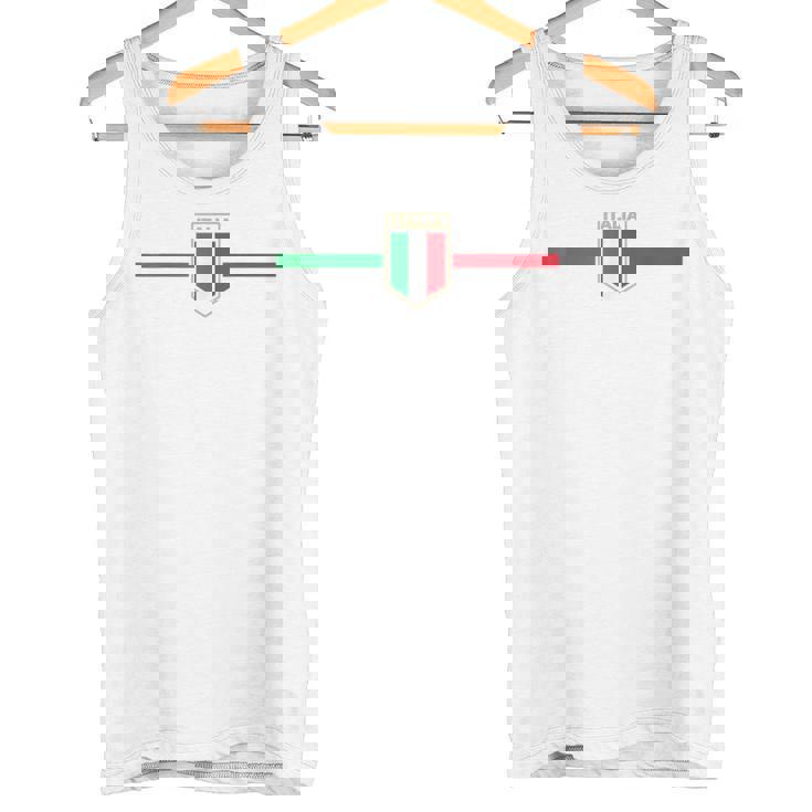 イタリアサッカー、イタリアサッカーファン タンクトップ