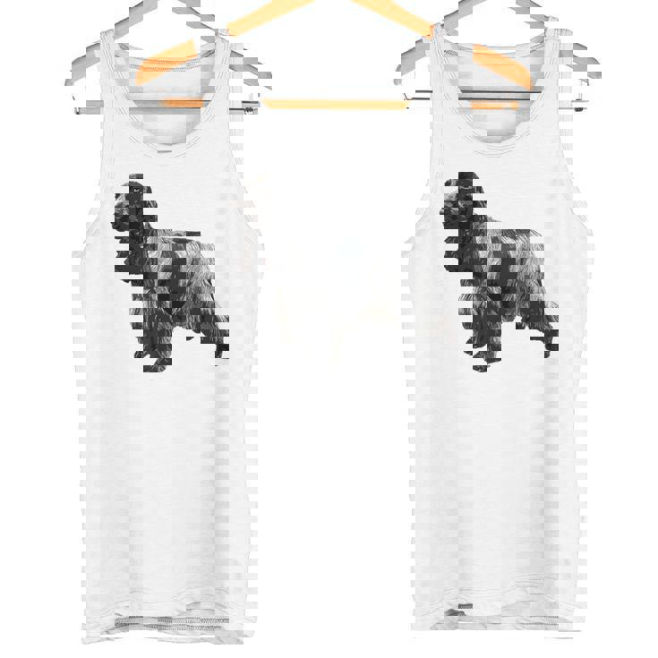 イングリッシュ・コッカー・スパニエル・ブルー・ローン タンクトップ