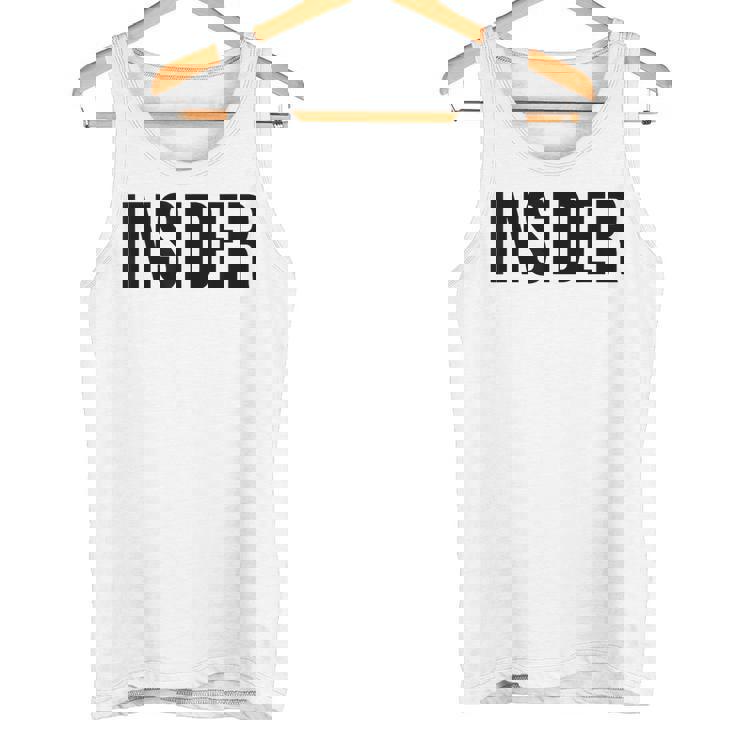 インサイダー タンクトップ