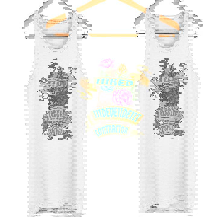 インディペンデント コントラクター インクドクロ タトゥー バックサイドデザイン タンクトップ