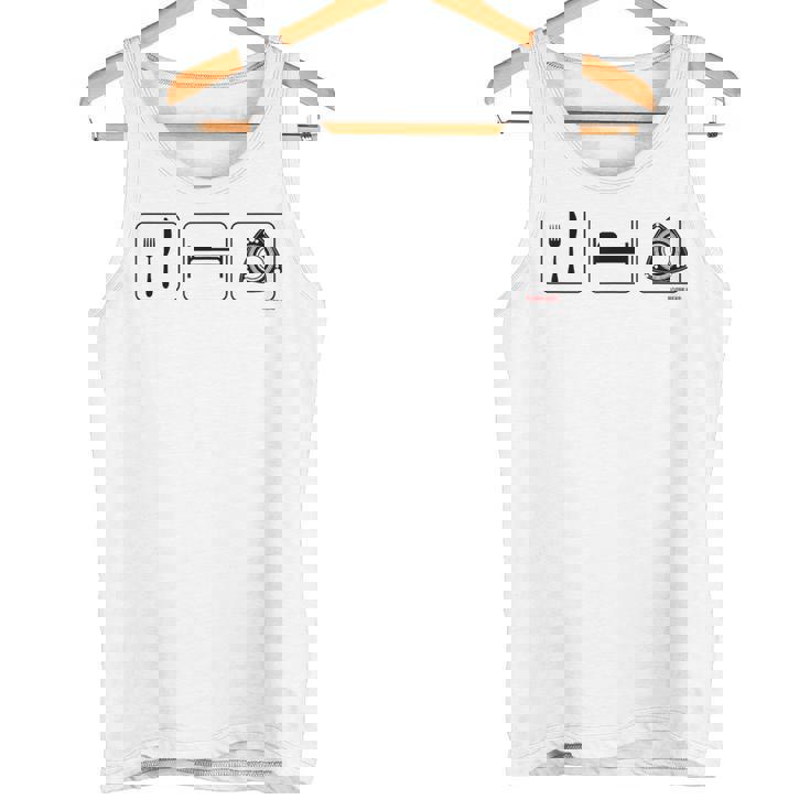 イート・スリープロータリー タンクトップ