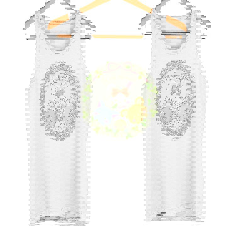 ウィッシュミーメル フラワーリース タンクトップ