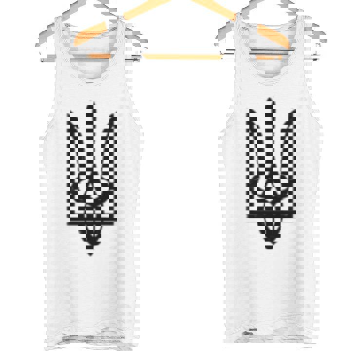 ウクライナトライデントシンボル ウクライナトライズブ 長袖tシャツ タンクトップ