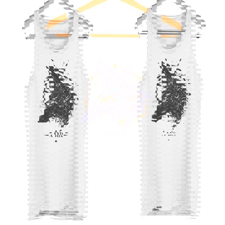 エジプト古代-面白いクールな神々 エジプトアヌビス タンクトップ