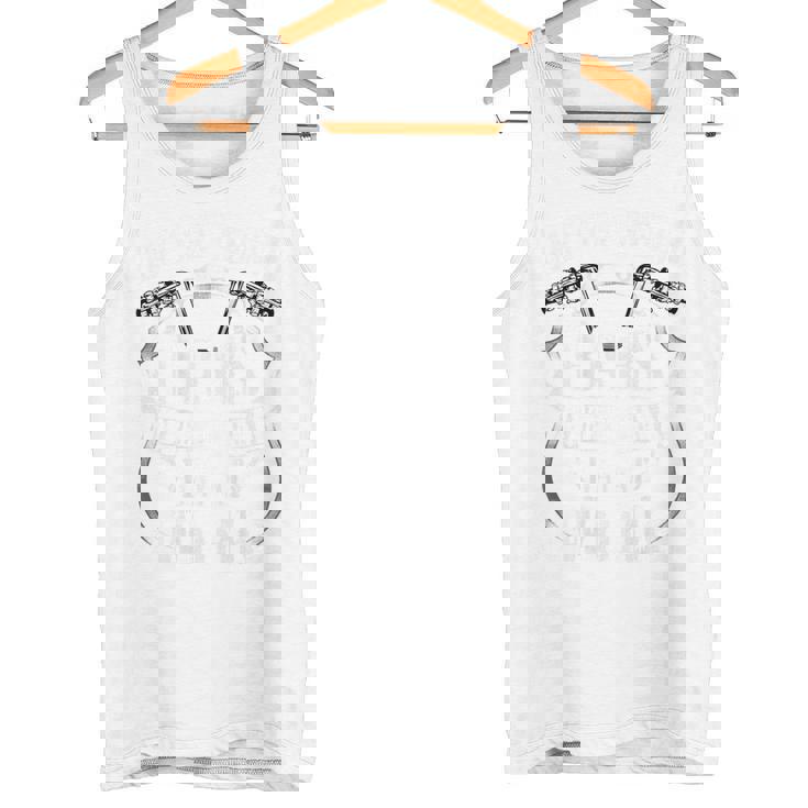 エッジの効いたバックプリント バイカー 面白い引用 オートバイ ライダーグラフィック タンクトップ